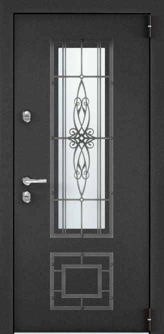 Темно-серый букле графит в Томске