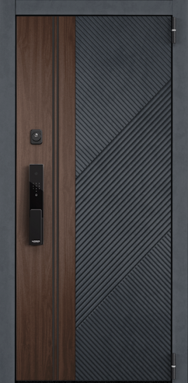 CYBER PRO PP, Панель MDF с ПВХ покрытием, SL6-M10, ПВХ Бетон графит в Томске